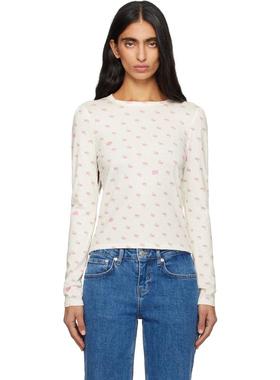 Sandy Liang 女士 T恤 白色 Nap T 恤