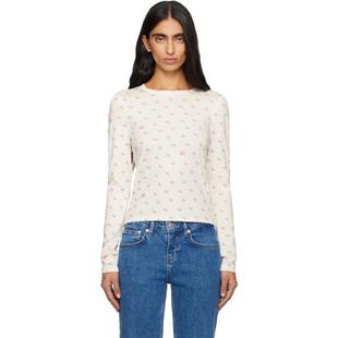 T恤 女士 白色 Nap 恤 Sandy Liang