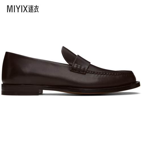 The Row  女 棕色 Novus 乐福鞋 迷衣时尚