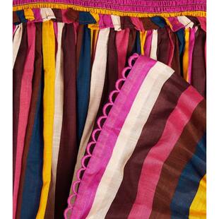 Zimmermann 兹默曼 女童 连衣裙 三叶草条纹棉质童装