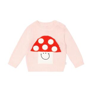 Stella Mccartney 斯特拉·麦卡特尼 婴儿 毛衣 嵌花棉质羊毛童装