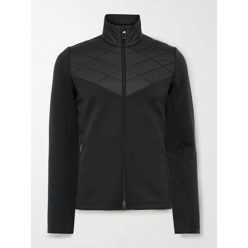 Kjus 男士 运动外套 Formula Shell-Trimmed 绗缝科技针织夹克