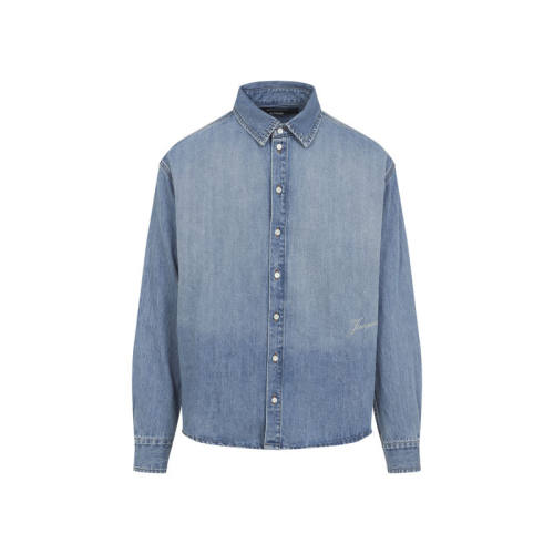 Jacquemus 雅克慕斯 男士 衬衫 LA DE-NIMES SIMON 刺绣徽标背心
