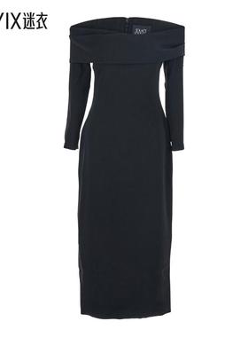 [秋冬新品]Solace London 女款'Yuni' and Back Closure 黑色方形