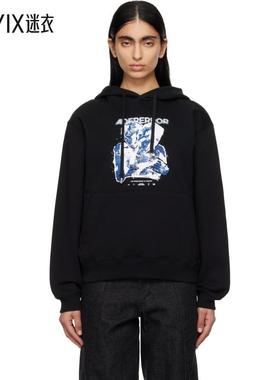 Ader Error 女款黑色 Product. 32 连帽衫 迷衣时尚