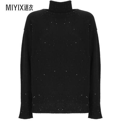 【秋季新品】Lorena Antoniazzi 黑色毛线衫女款 迷衣时尚