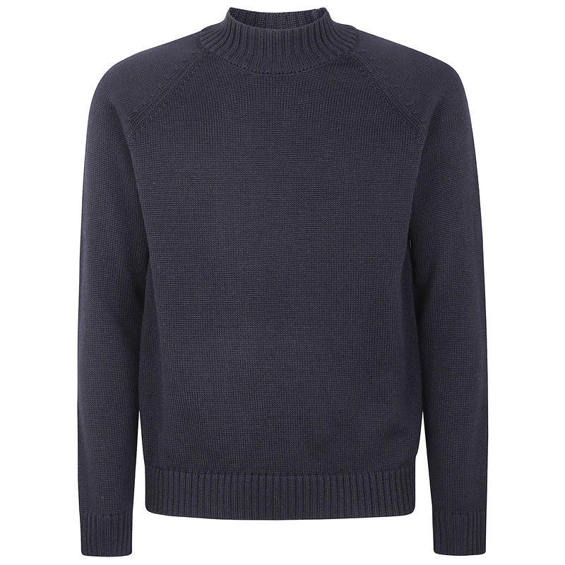 Zanone 男士 FW25 毛衣 羅紋高領針織衫
