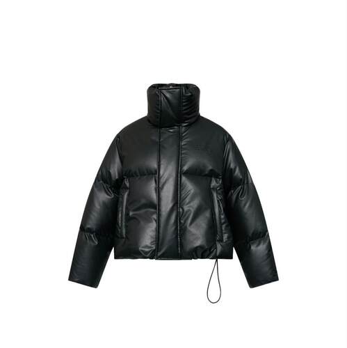 MM6 Maison Margiela 马吉拉MM6 女士 夹克 仿皮绗缝立领羽绒