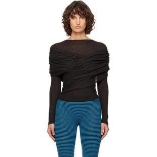 Paloma Wool 女士 毛衣 棕色 Elio 毛衣