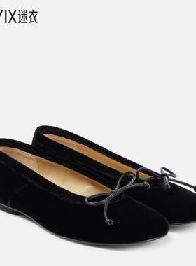 LE MONDE BÉRYL 女款Mica 天鹅绒芭蕾舞鞋 迷衣时尚