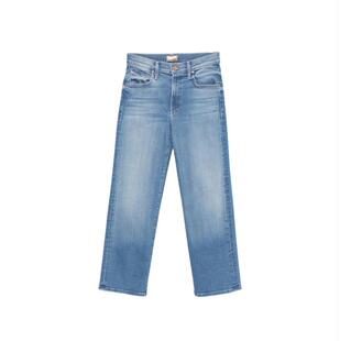 Mother Denim 女士 SS26 牛仔长裤 RAMBLER 中腰直筒牛仔裤
