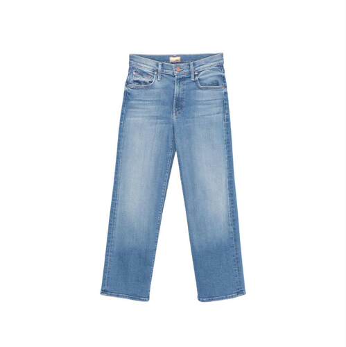 Mother Denim 女士 SS26 牛仔长裤 RAMBLER 中腰直筒牛仔裤