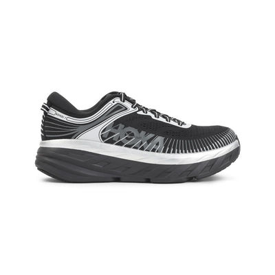 HOKA 男士 SS26 运动鞋 TEXTILE BONDI 7 黑色