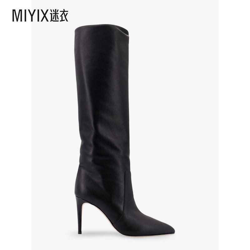 【早秋新品】Paris Texas 女款超细跟皮质靴子 迷衣时尚