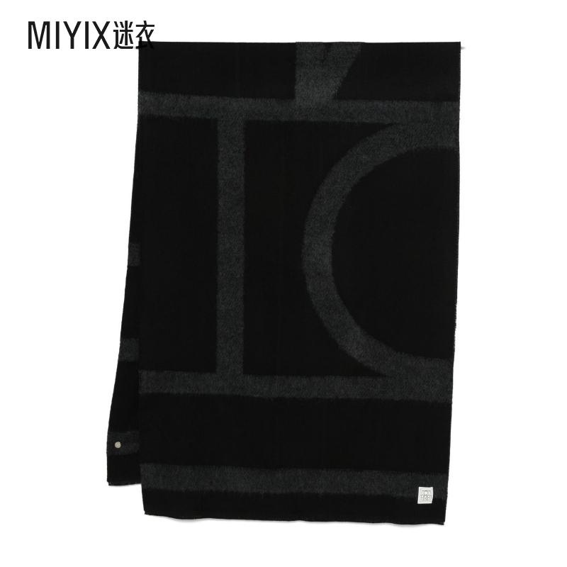 [秋冬新品]Totême 女款TOTEME 羊毛交织图案围巾 迷衣时尚