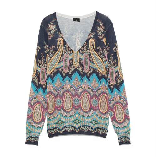 Etro 艾绰 女士 FW25 上衣 毛线衫