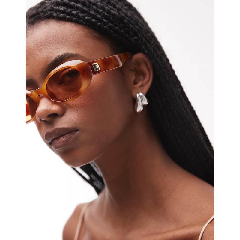 Le Specs 女士 太阳镜 work it tort 椭圆形亮色太阳眼镜