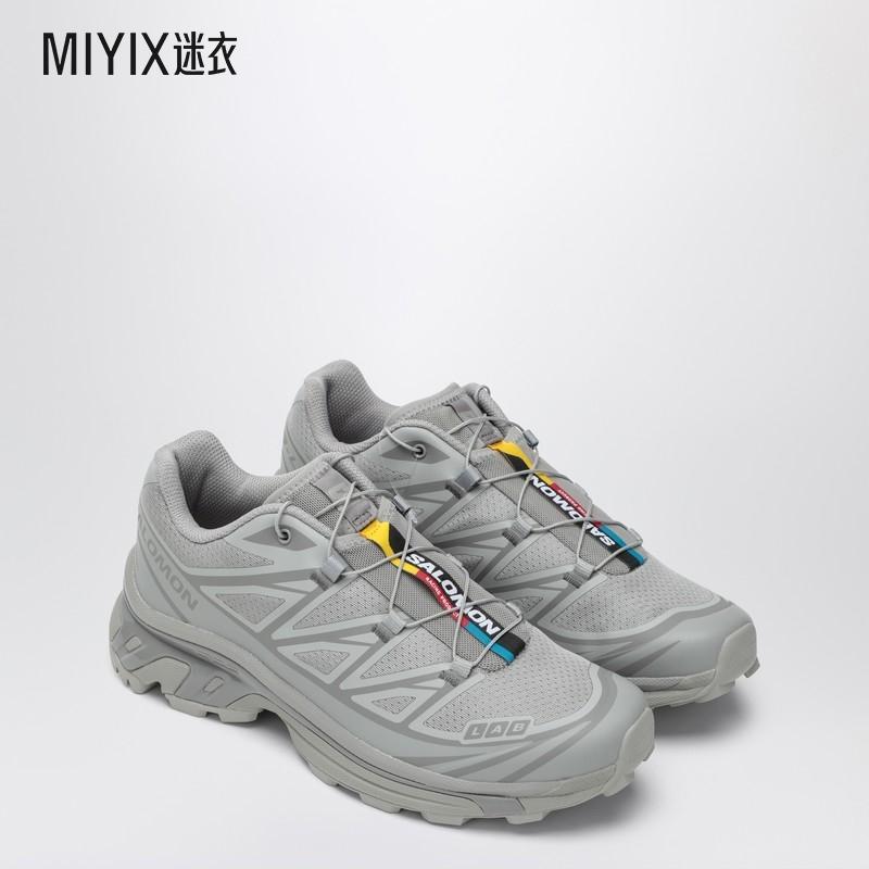 【春夏新品】Salomon萨洛蒙 女款XT-6 Ghost 灰色运动鞋 迷衣时尚
