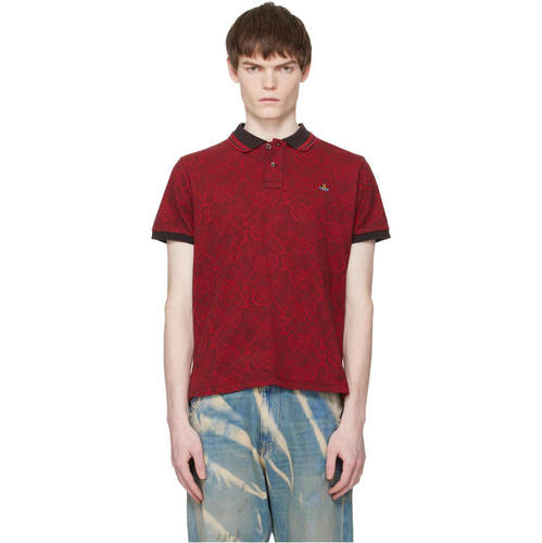 Vivienne Westwood 西太后 男士 POLO衫 红色 Classic Polo 衫
