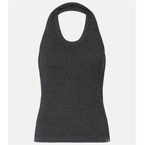 Extreme Cashmere 女士 背心 N°409 Jerry 挂脖棉质羊绒上衣