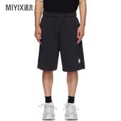 男款 短裤 黑色 Vetements Polizei Molton 迷衣时尚