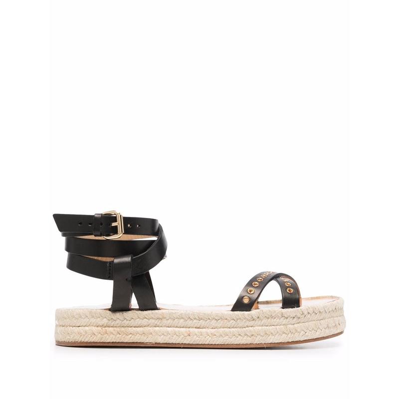 ISABEL MARANT 女士 SS22 凉鞋 黑色凉鞋