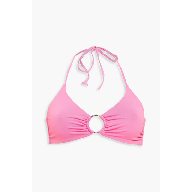 Melissa Odabash 女士 比基尼 Hamburg 圆环装饰挂脖比基尼上装