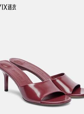 Jacquemus 女款Cubisto 70 皮质凉拖 迷衣时尚