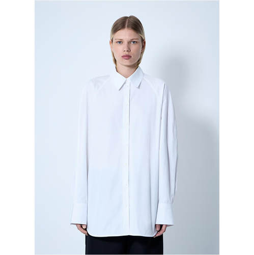 Totême 女士 FW25 衬衫 毛边插肩袖
