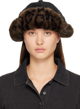 Andersson Bell 女士 棒球帽 黑色结饰遮耳帽