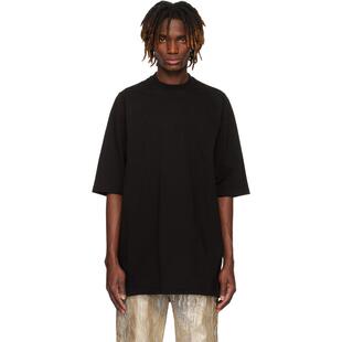 Rick Owens 瑞克·欧文斯 男士 T恤 黑色 Hollywood Jumbo