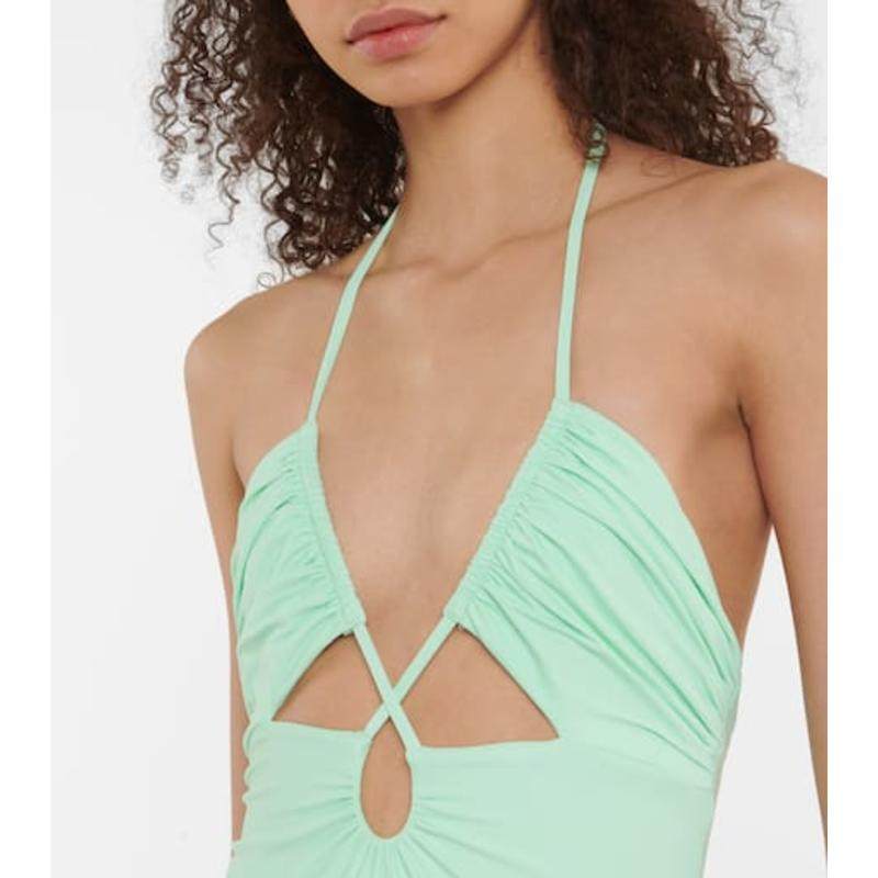 Self-Portrait 女士 连体泳衣 剪口挂脖泳衣,运动/瑜伽/健身/球迷用品,连体泳衣,淘宝优惠券,粉丝福利购,淘宝优惠卷