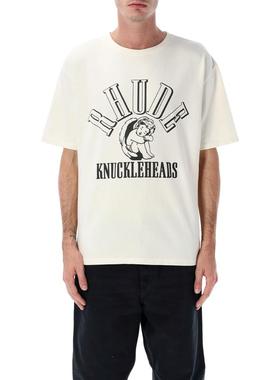 Rhude 男士 FW25 T恤 Knuckleheads 印花T恤