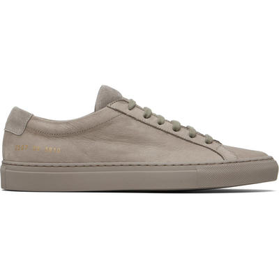 Common Projects 男士 运动鞋 灰色 Nubuck Achilles 运动鞋