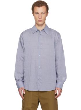 Studio Nicholson 男士 衬衫 蓝色 View 衬衫