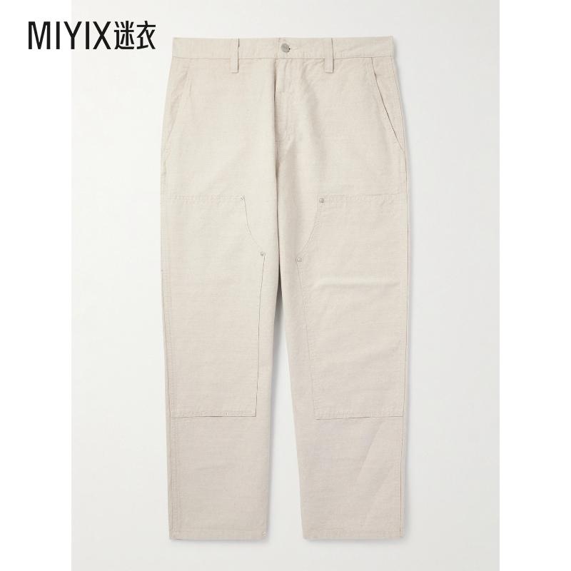 Carhartt WIP卡哈特 男款Walter 双及膝直筒棉质帆布裤子 迷衣时