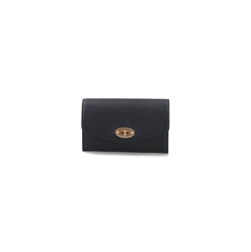 Mulberry 迈宝瑞 女士 SS26 钱包 深紫色黑色