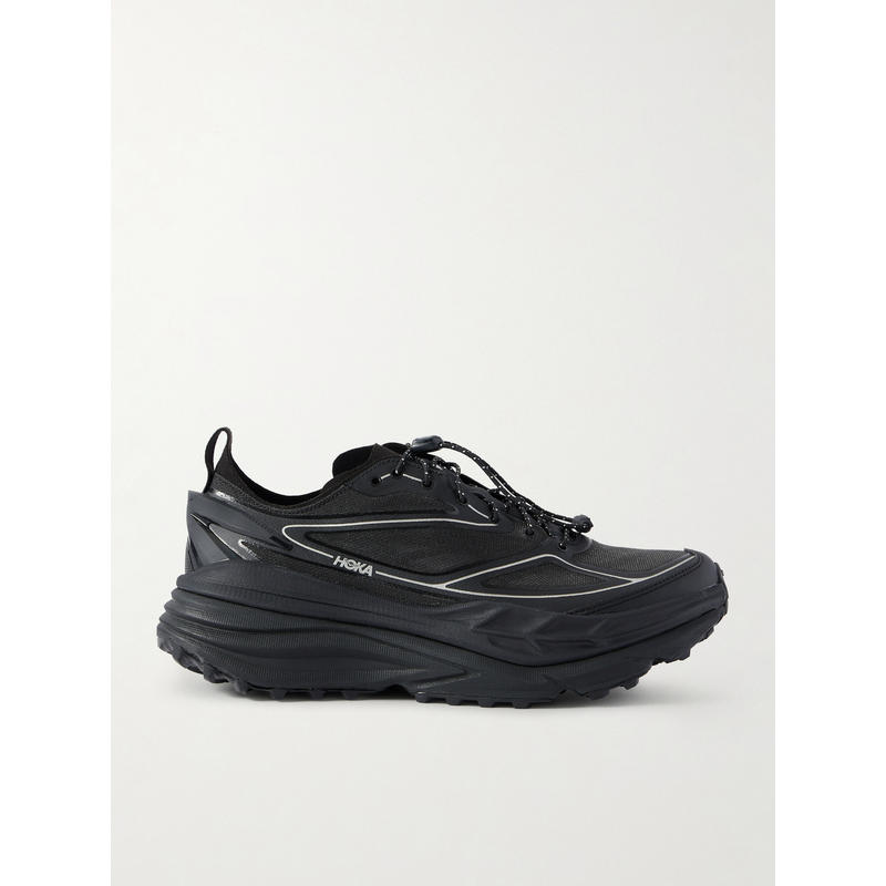 HOKA 男士 SS26 运动鞋 U Stinson One7 橡胶边网纱跑步鞋