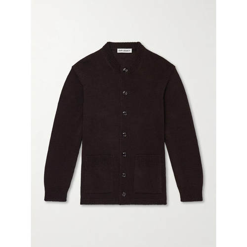 Our Legacy 男士 SS26 开衫 Parlor 有机棉针织