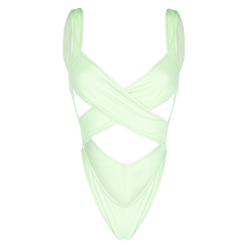 Reina Olga 女士 SS23 泳装 clothing 海滩绿色泳装