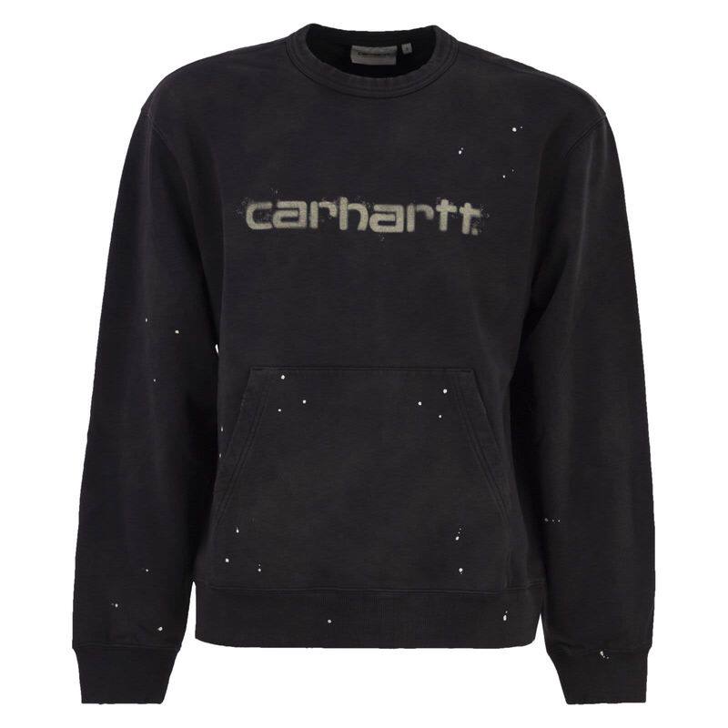 Carhartt 卡哈特 中性（成人） FW26 卫衣 Spray 水手领质感徽标