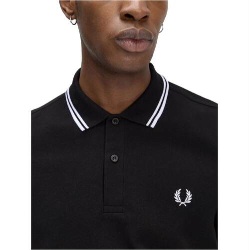 Fred Perry 弗莱德.派瑞 男士 FW25 POLO衫 LINE 双