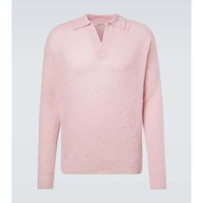 AURALEE 男士 毛衣 羊驼毛混纺毛衣