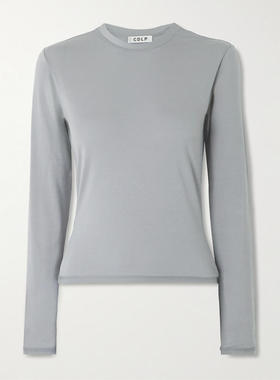 CDLP 女士 CO T恤 莱赛尔纤维混纺T恤