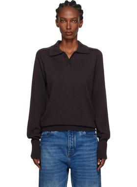 Studio Nicholson 女士 POLO衫 棕色 Sark Polo 衫