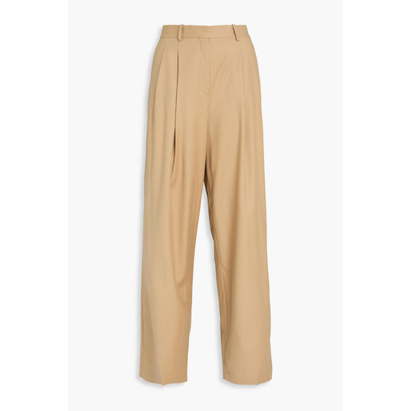 Theory 女士 长裤 羊毛法兰绒阔腿裤