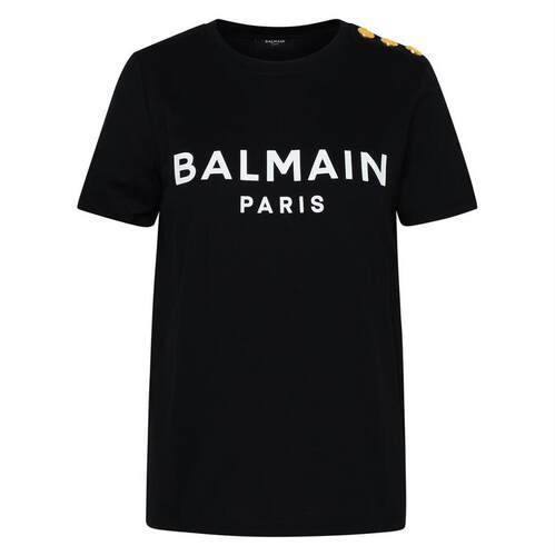 Balmain 巴尔曼 女士 FW26 T恤 圆领短袖