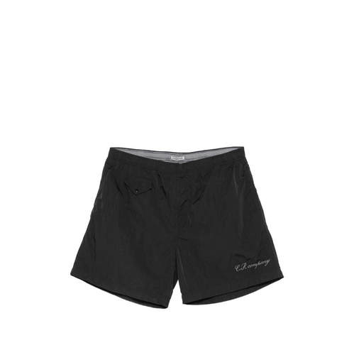 C.P. Company 男士 SS26 泳裤 C.P. 公司 Eco Chrome