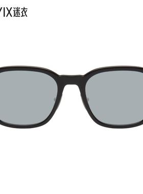 Thom Browne汤姆布朗 男款黑色 Acetate Rectangular 太阳镜 迷衣