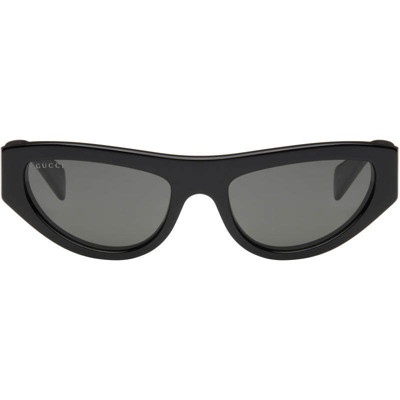 Gucci古驰女士 秋冬新品 太阳镜 黑色 Cat-Eye Frame 太阳镜